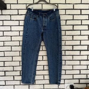 Levi's Dark Blue Denim Jeans